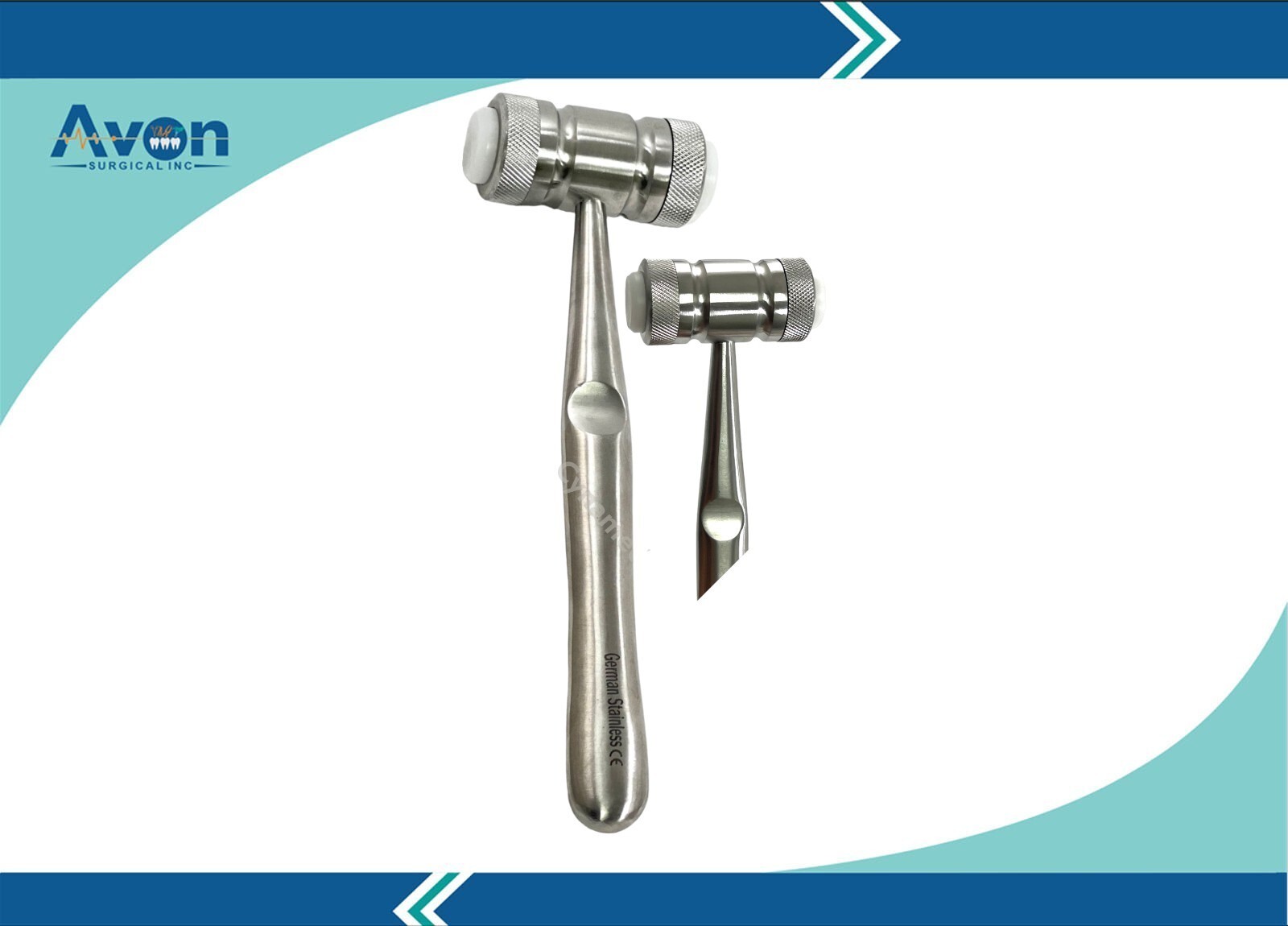 Dental Implant Ortho Mallet for Grafting and Sinus Lift – German Stainless (1EA)