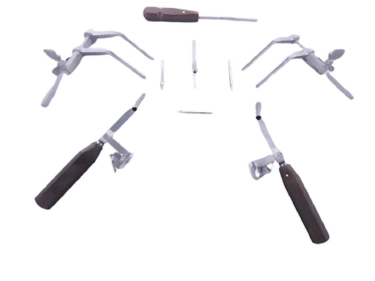 Caspar Cervical Distractor Set Right & Left with Screwdriver | Spine Instruments
