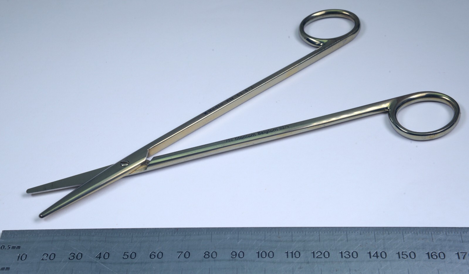 KMedic #KM83-872 Scissors 7″ Titanium Stainless Surgical