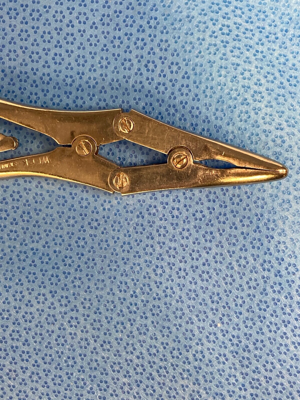 Weck Pilling Curved 3mm Jaw Double Action Ruskin Bone Rongeur Orthopedic