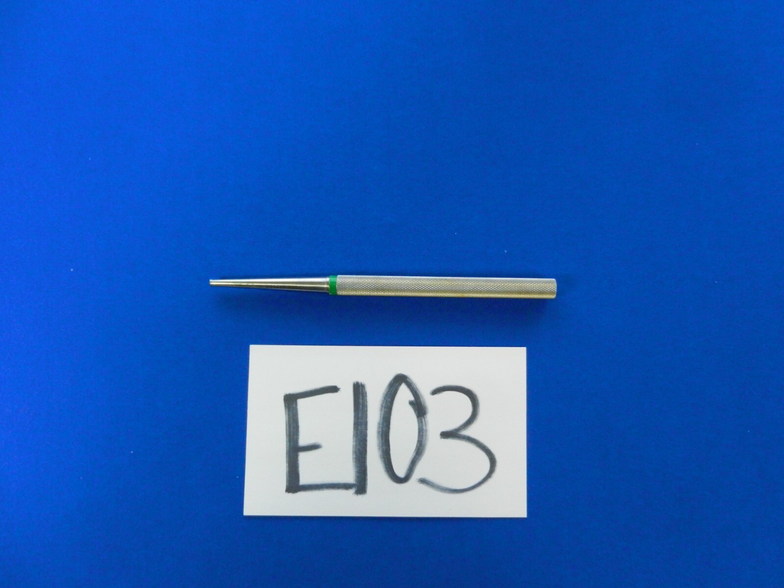 E103 V. Mueller 3mm Cross Serrated Orthopedic Tamp 15.9cm OS1610-003
