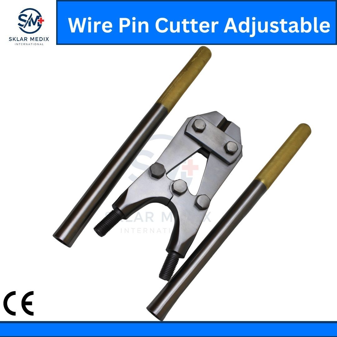 T/C Wire Pin & Rod Cutter Adjustable Handle 18″Orthopedic Surgical InstrumentsCE