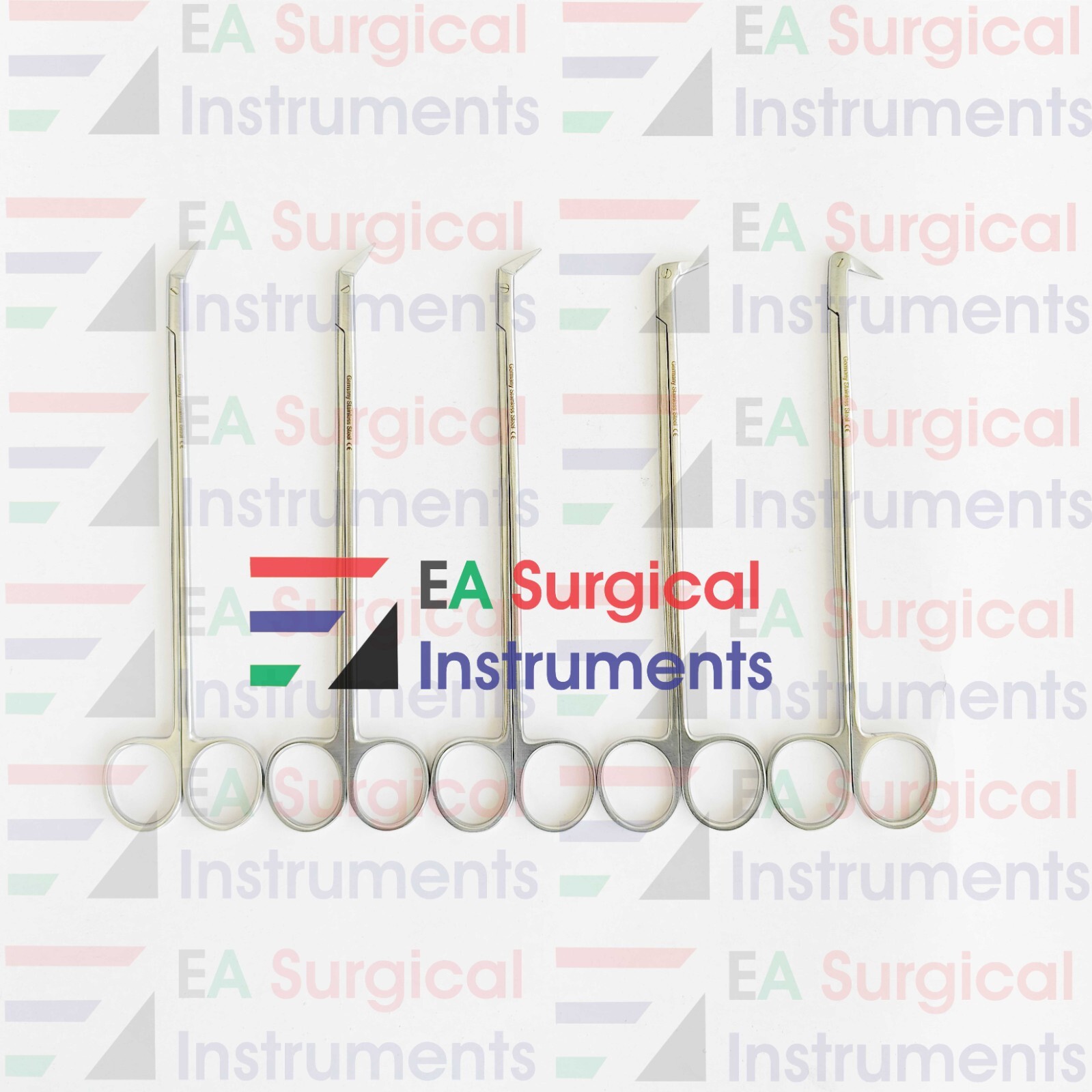 DeBakey Diethrich & Potts Smith Scissors 25°45° 60° 90° 125° 19cm Micro Surgery