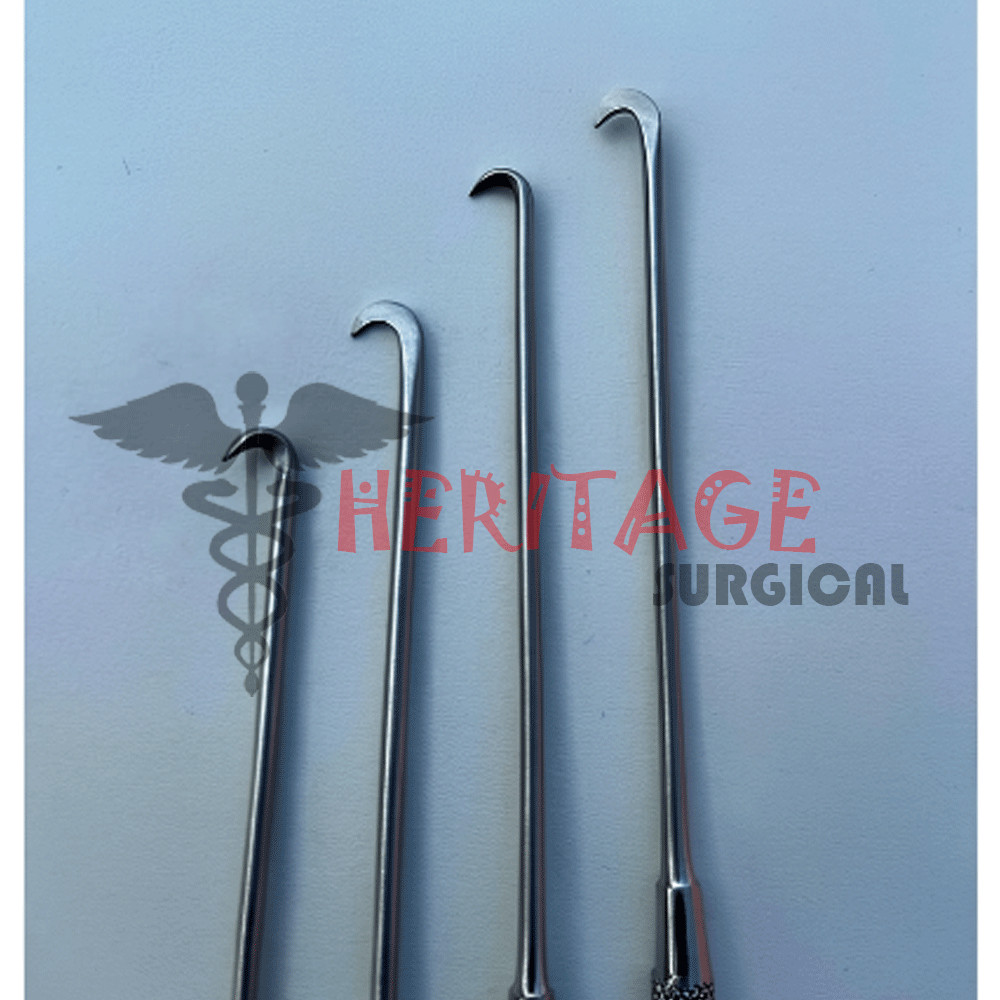 Arthroscopy Hook Knife 3mm & 5mm 4 PCs Set German Steel Arthroscopic instruments