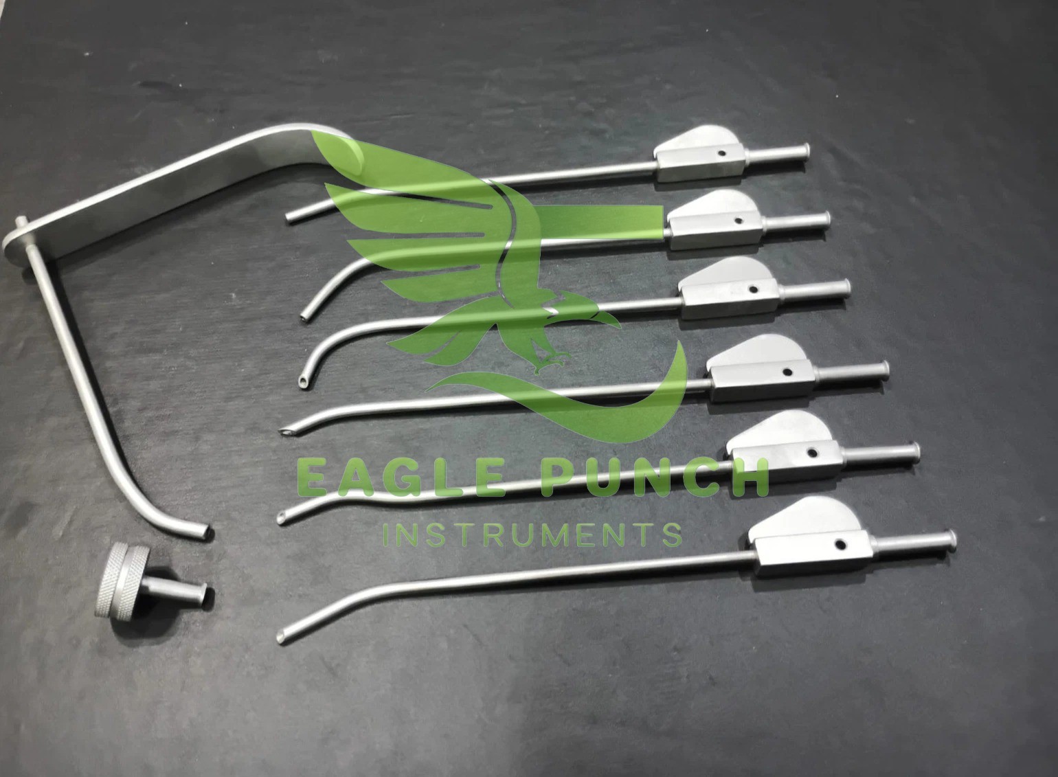 Meniscus Suture Instrument Set Arthroscopy Wire Thread Passing Set Of 8Pcs