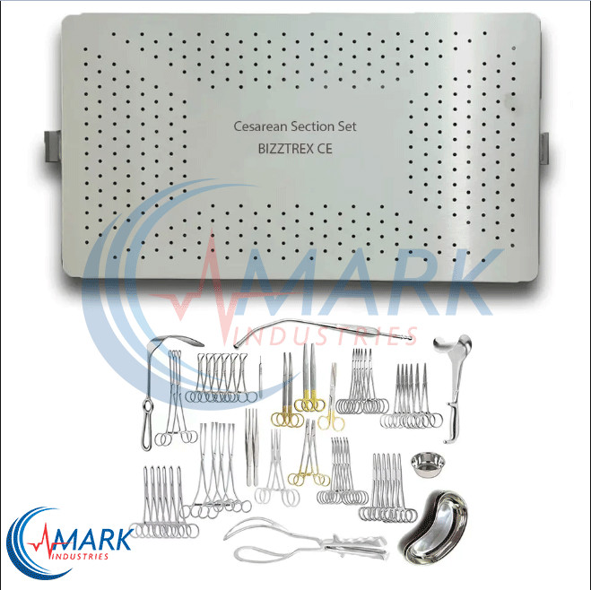 Cesarean Surgery Set Premium Quality C-Section Surgery Instruments Set With Box