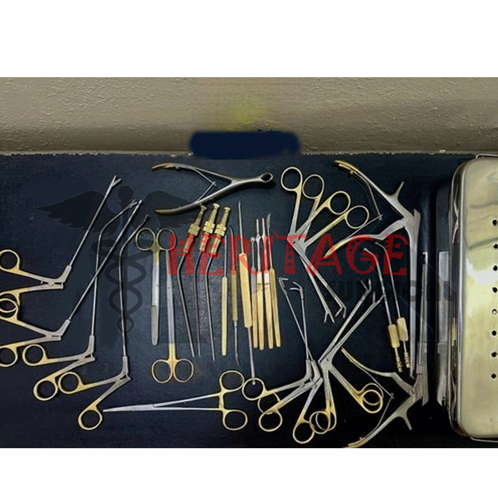 Fess Instruments Set Endoscopic Sinus Surgery A+German Steel ENT Instruments Set