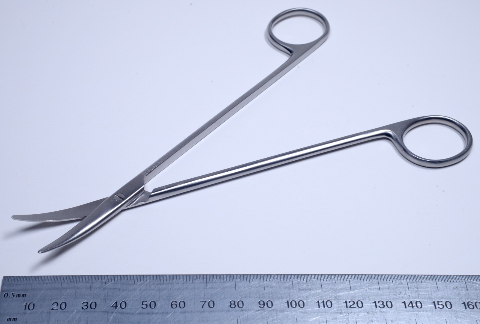 Aesculap #BC606R Metzenbam Dissecting Scissors 7″ Curved Stainless Surgical