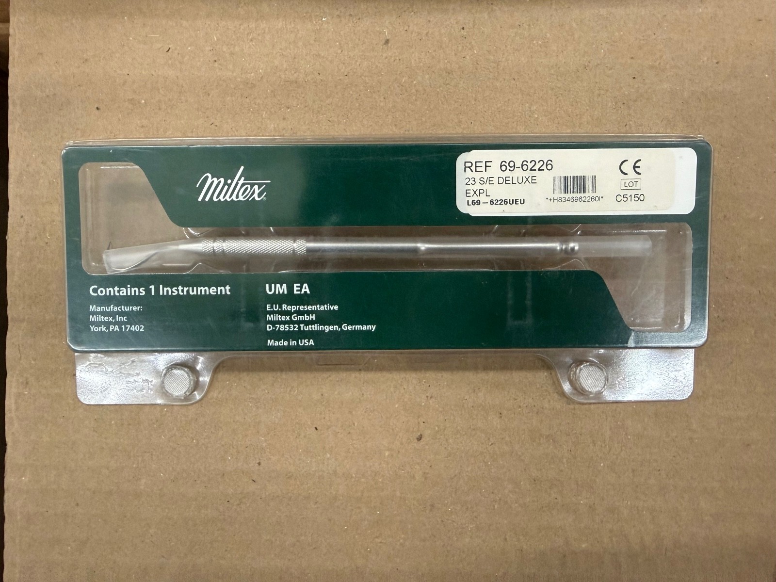 Miltex 69-6226 23 S/E Deluxe Single Ended Explorer Surgical Instrument