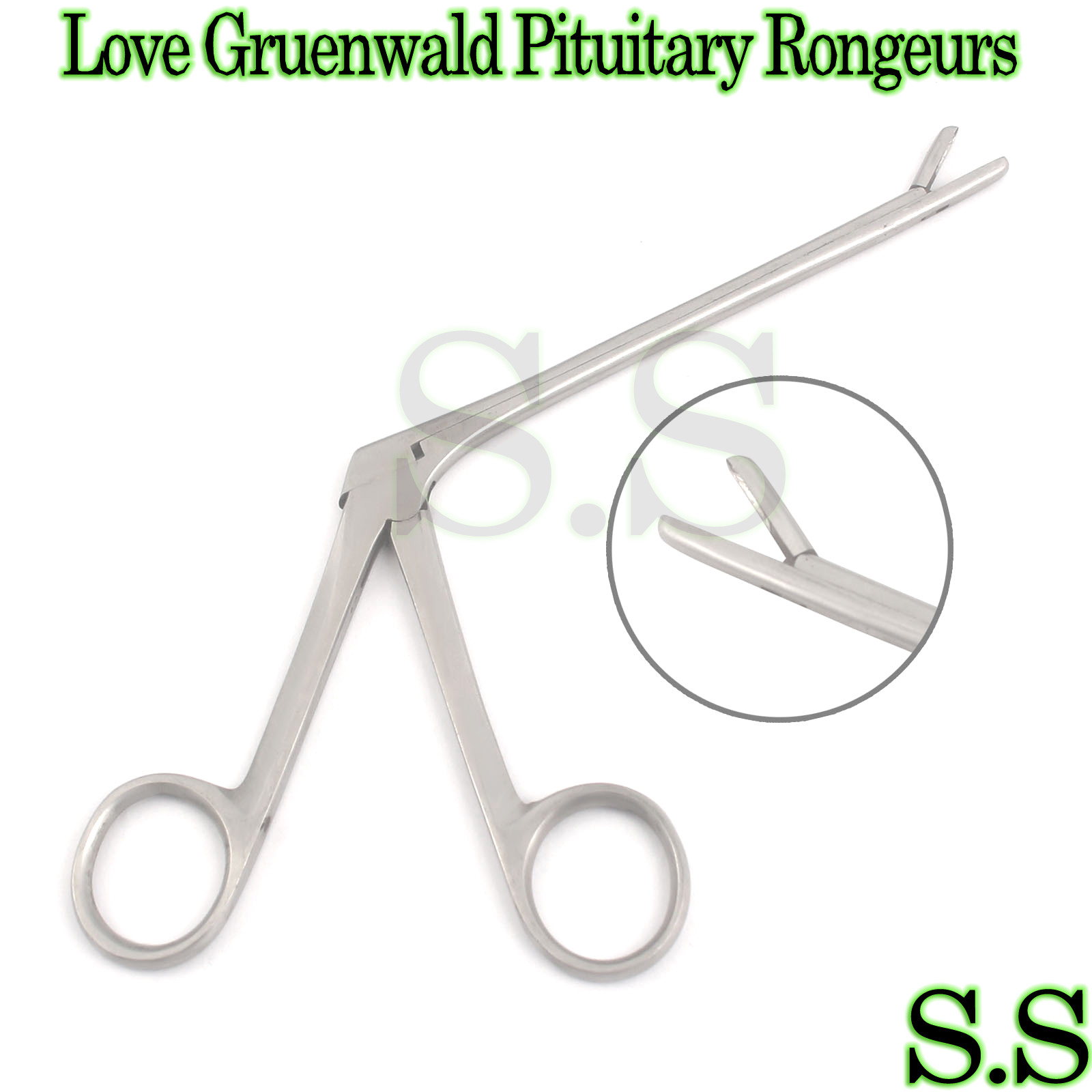 LOVE GRUENWALD Pituitary Rongeurs 5″ Straight Neuro Surgical Instruments