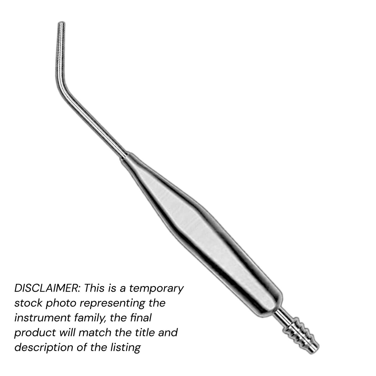 Coupland Suction Tube 10″ with O-Ring Lockable Tips Stainless EZTEK Premium