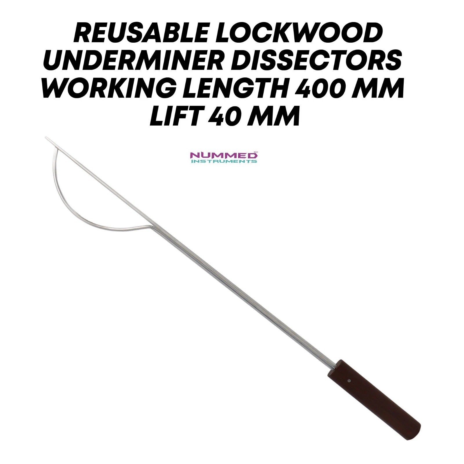 Lockwood Underminer Surgical Breast Dissector Breasts Surgery Dissectors 40cm