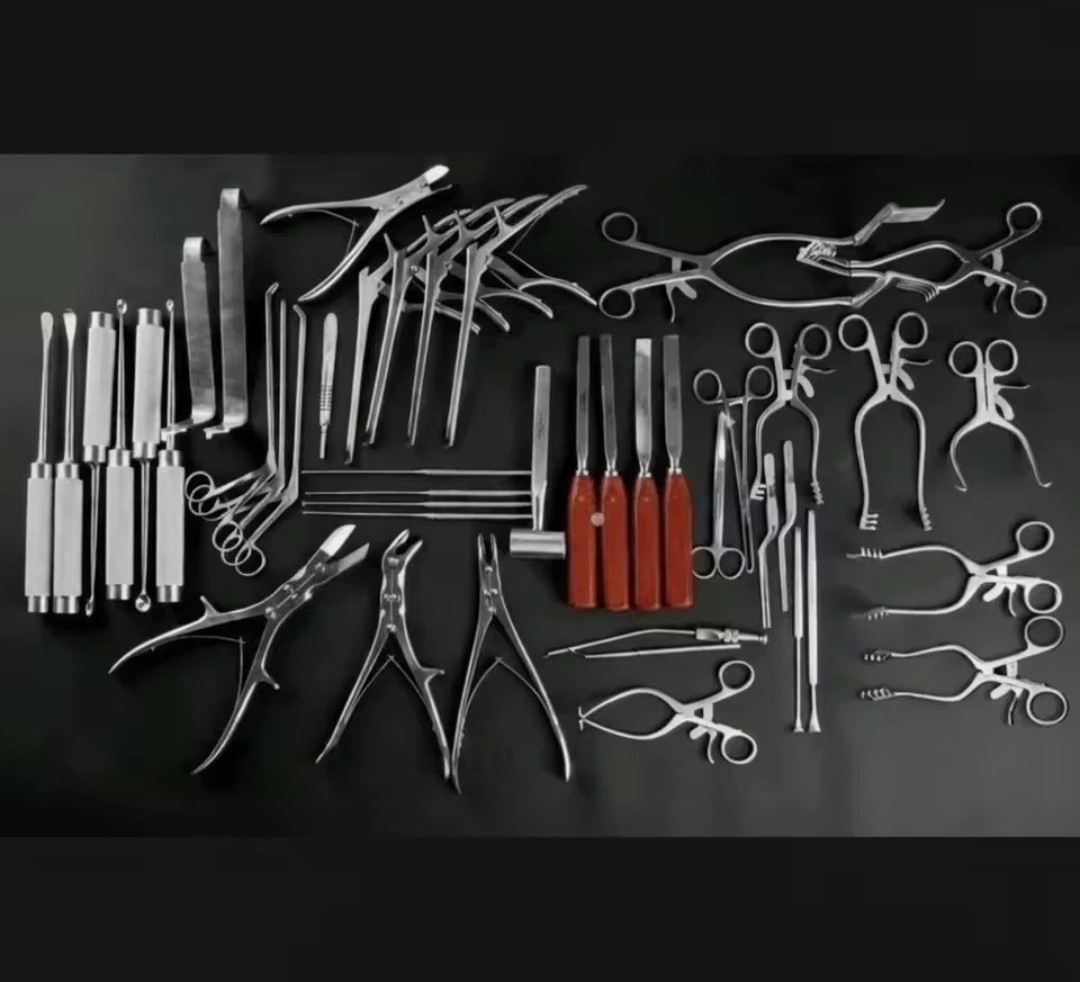 Spine Laminectomy Set 45 Pcs Complete Orthopaedic Surgical Instruments Set