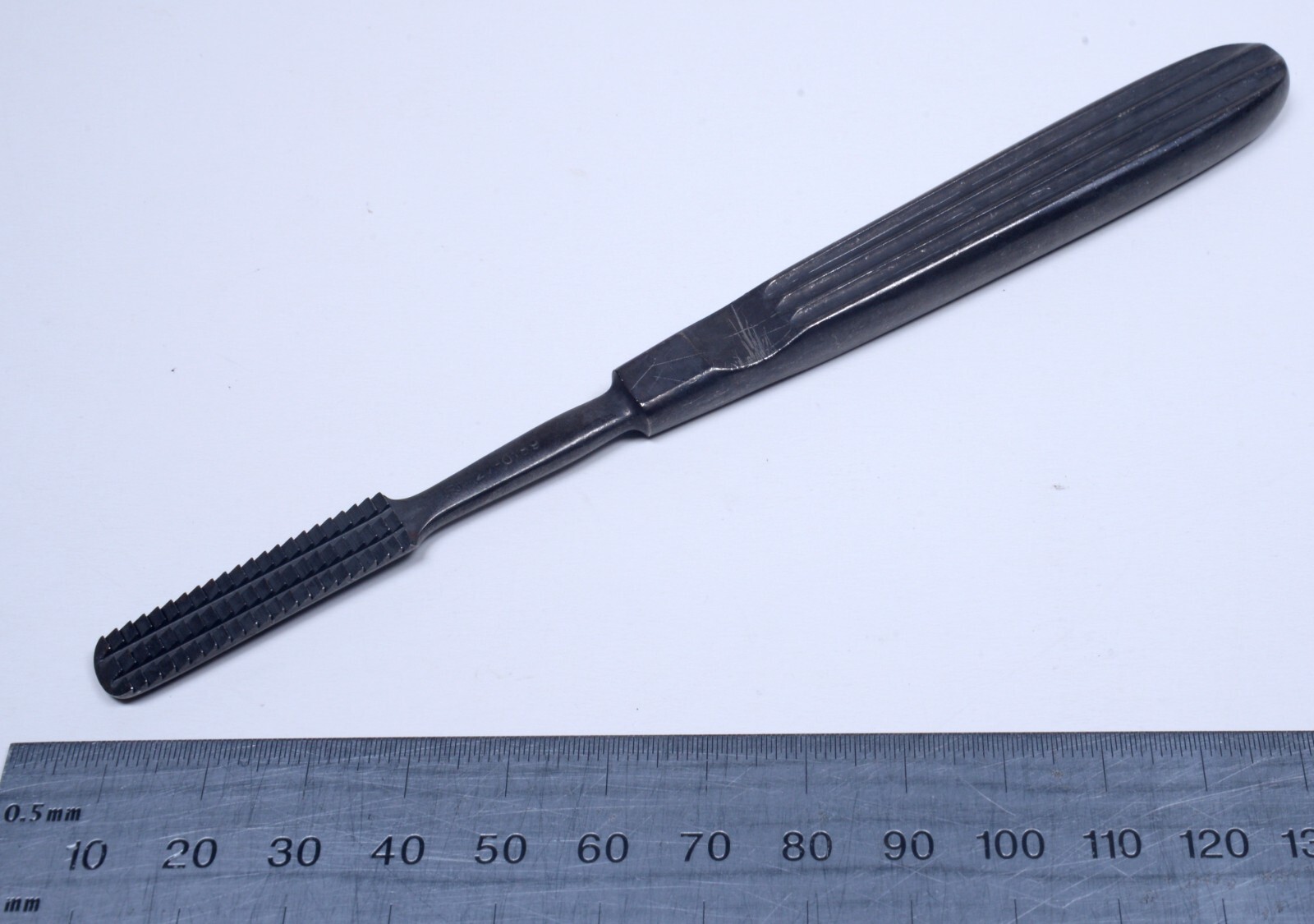 Richards #27-0189 Maltz Nasal Rasp 6¼” Stainless 8mm Wide Surgical