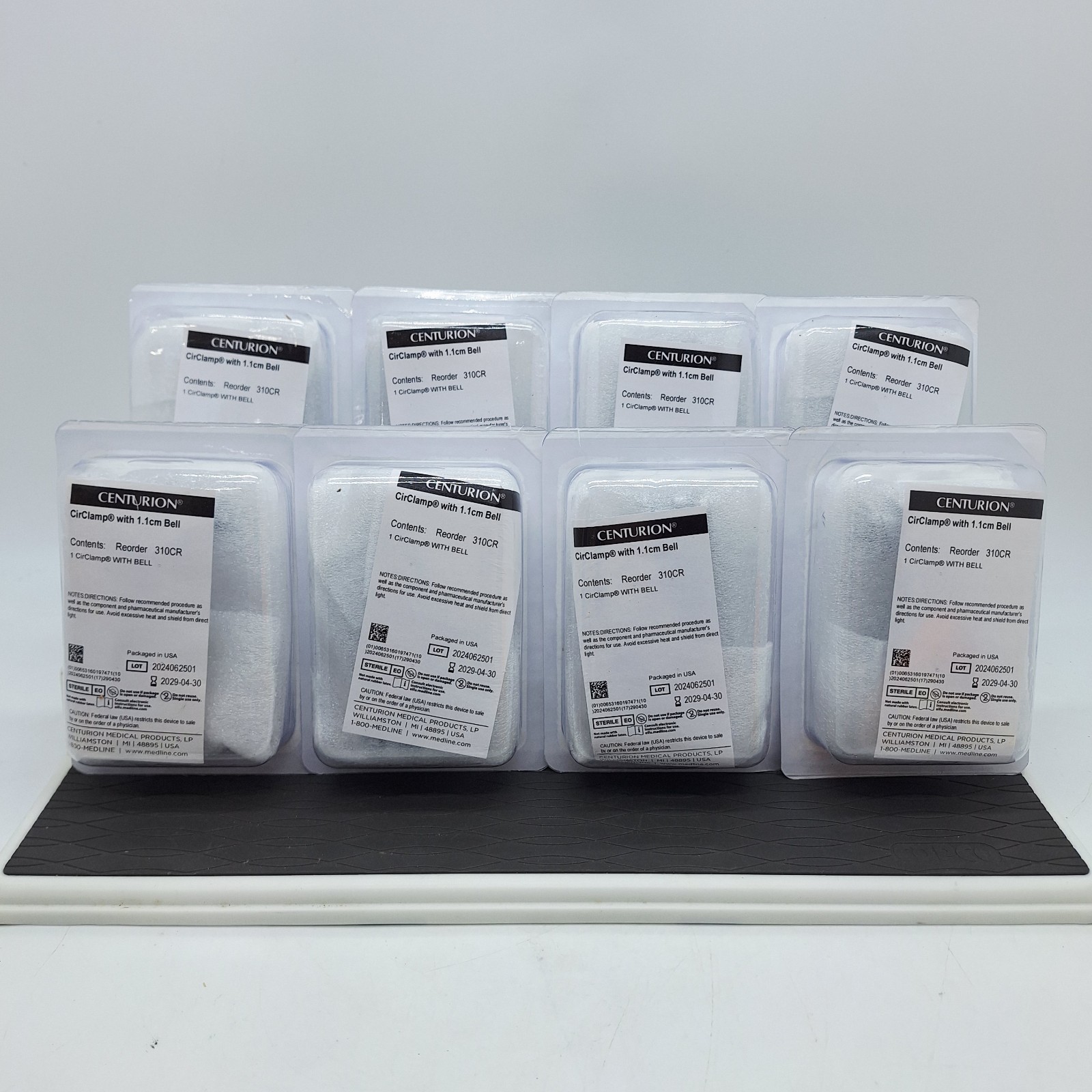 8 NEW Centurion 310CR Circumcision Clamp 1.1cm Chrome Plated Exp 2029 Free Ship