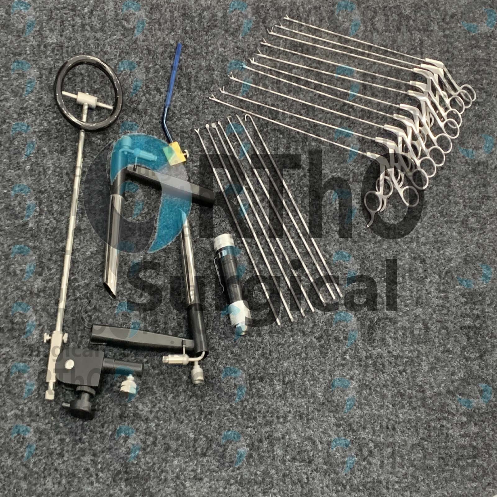 Pedestal Laryngoscope Set of Micro Laryngeal Surgery ENT Instrument Endoscopic