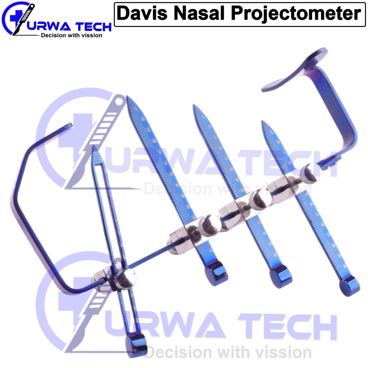 Davis Nasal Projectometer Rhinoplasty Measuring Plastic Surgery Instrument