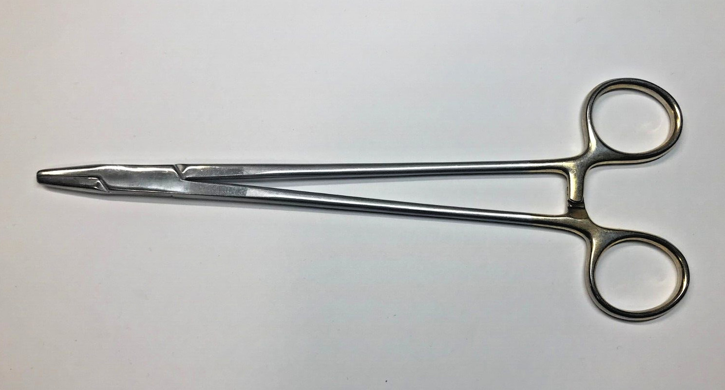 Jarit 121-145 Carb-Bite Mayo-Hegar Needle Holder 8″