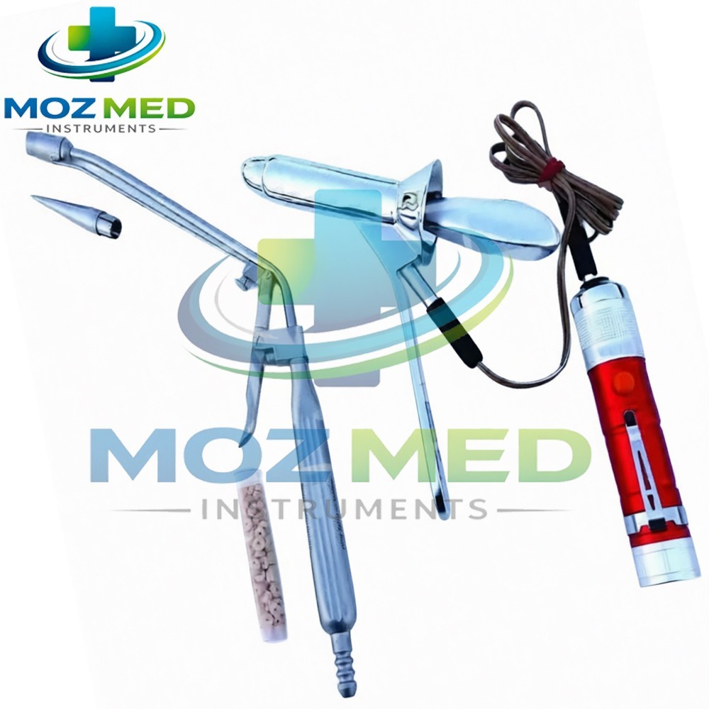 Hemorrhoid Suction Ligator with Proctoscope Anoscope Surgical Instruments