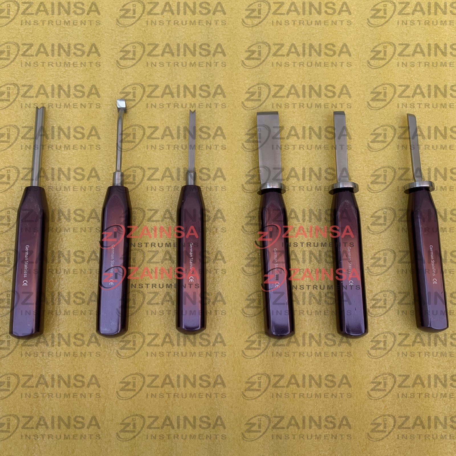Orthopedic Instruments Set, 6 PCs German Steel Surgical Knee Surgery Instruments