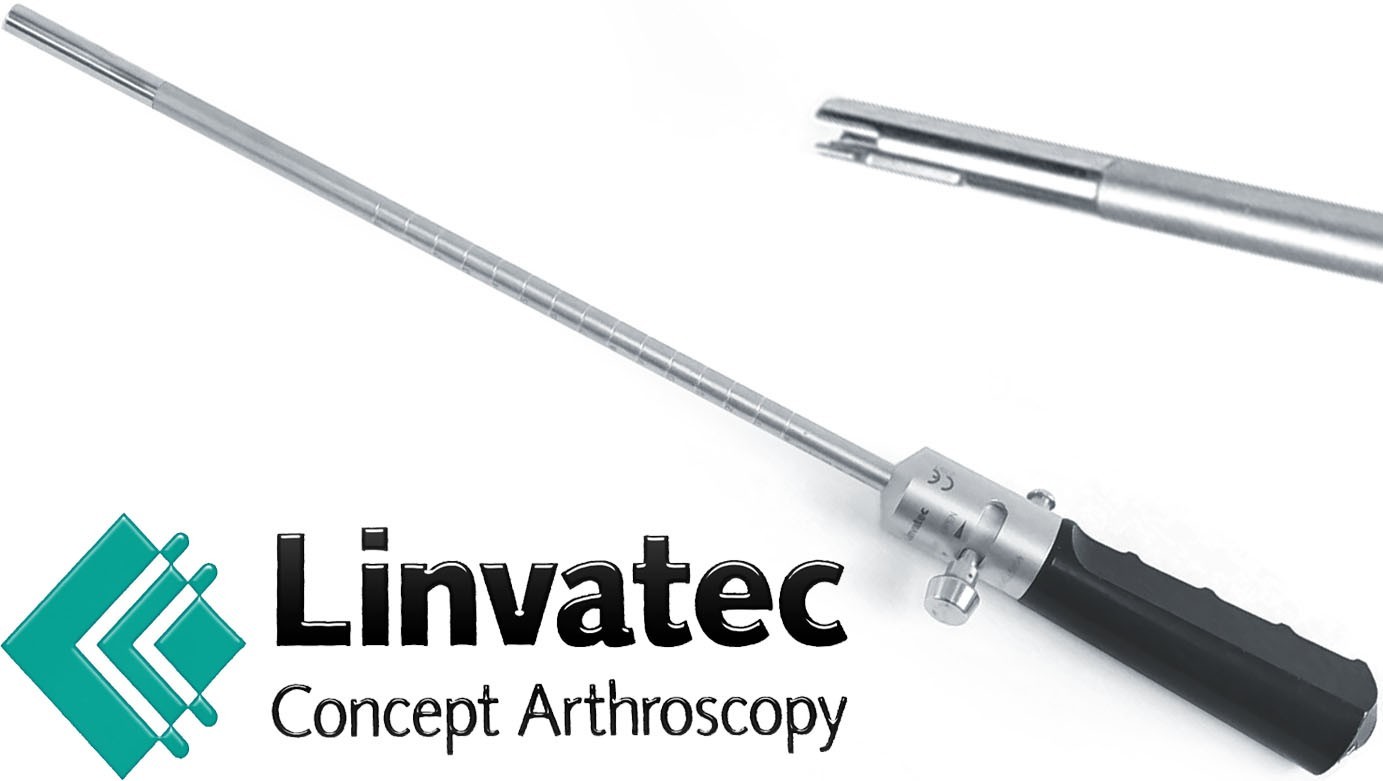Linvatec 8750 Tendon Harvester 18″ w/Handle, Outer and Inner Shaft Full Set 3in1