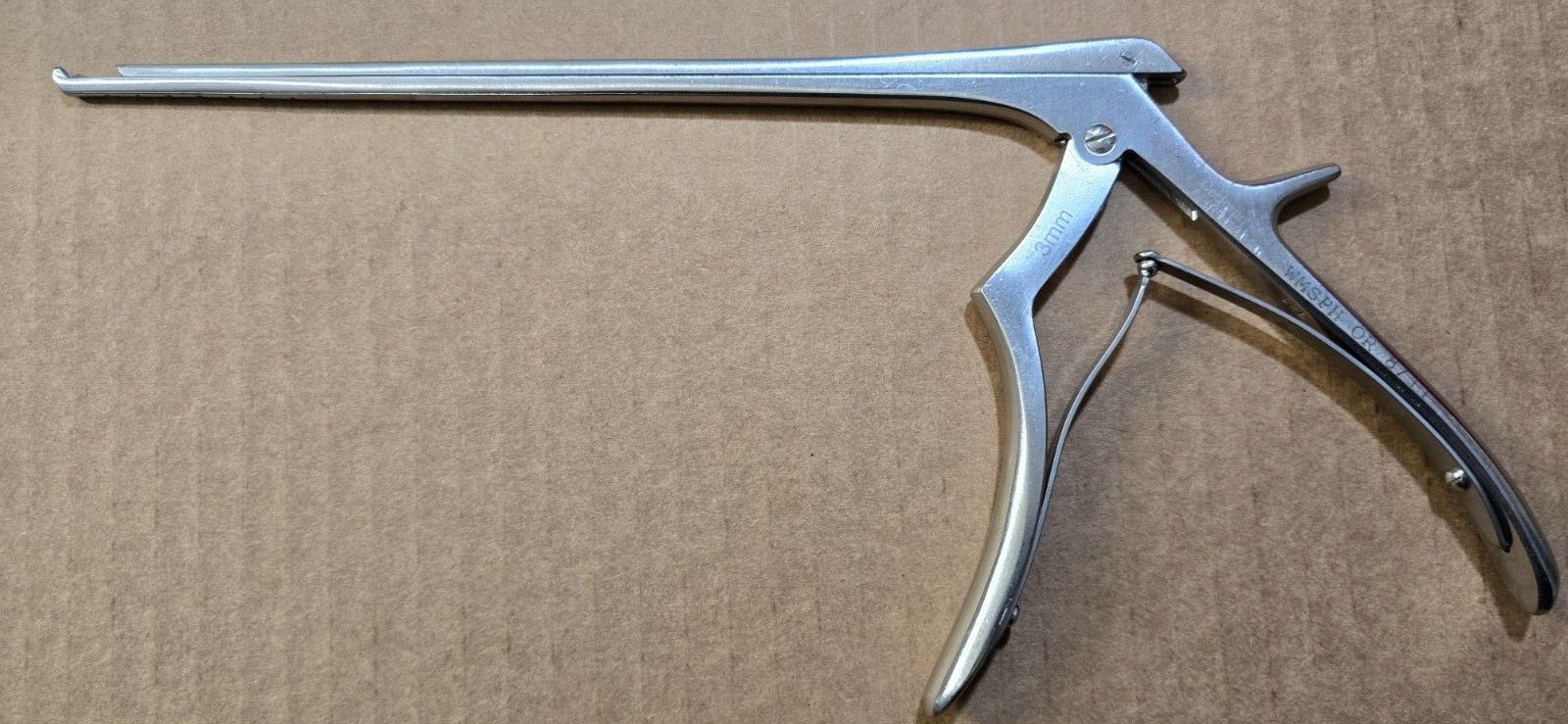 Codman Surgical Orthopedic Kerrison Rongeur 8″ Shaft 3mm x 40 Degree
