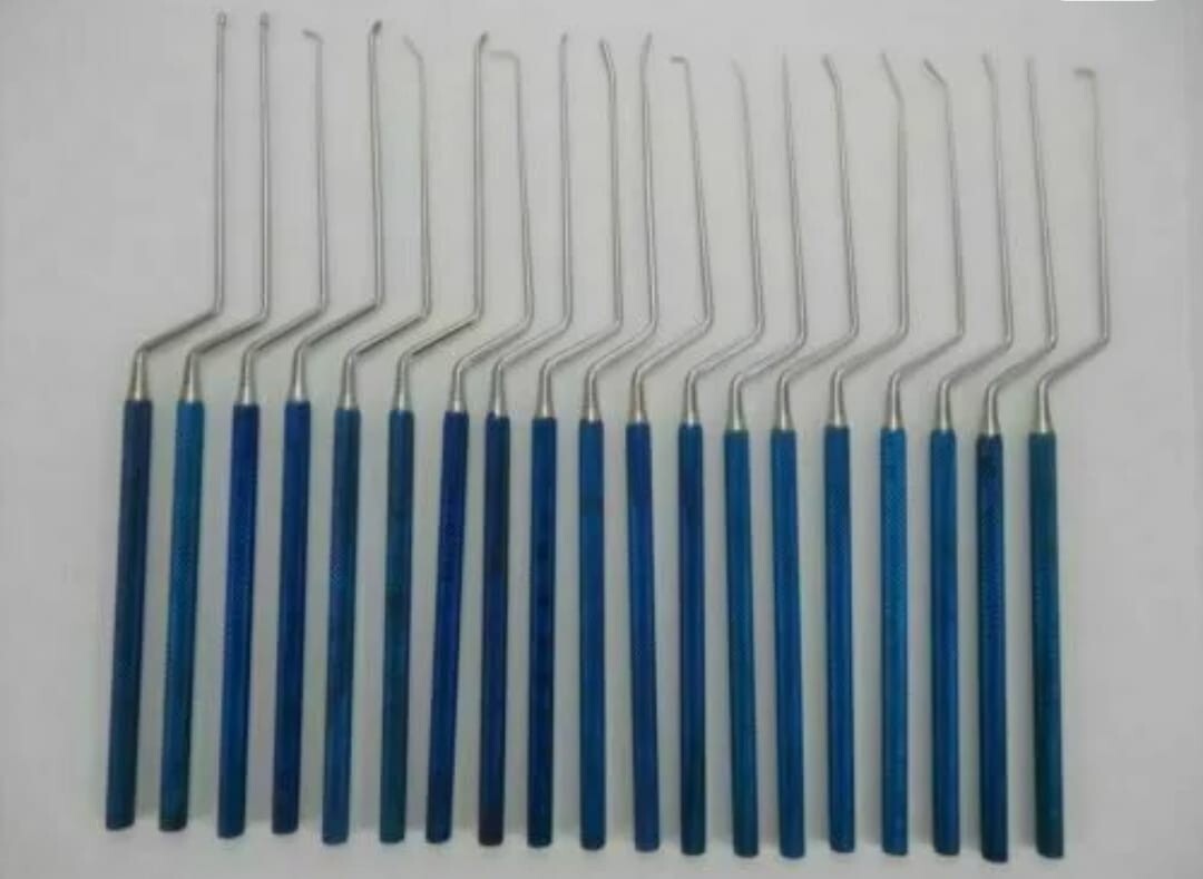 Rhoton Bayonett Micro Dissector Expanded 20 Pcs Set High Quality Stainless Steel