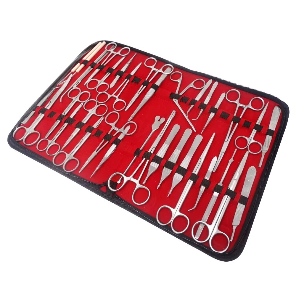 JIM PRO General Basic 157Pc Veterinary Surgical Instrument Kit With Case Vet set