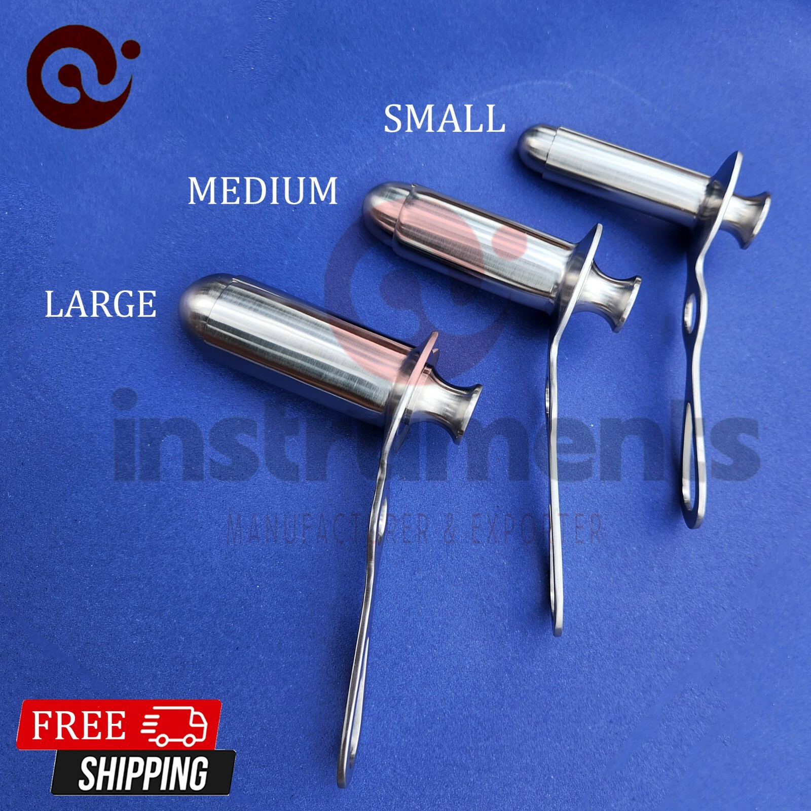 Chelsea Eaton Anal Rectal Speculum S/M/L 3PCS Set Obgyne Urology Instrument Ai