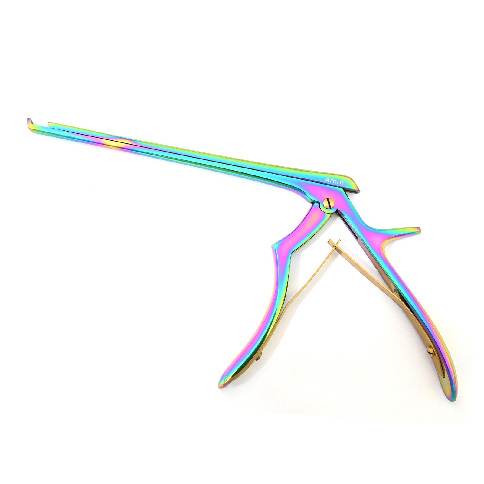 Kerrison Rongeur 18cm Shaft 4mm 45° Up Bite Multi Color Orthopedic Inst OP-142