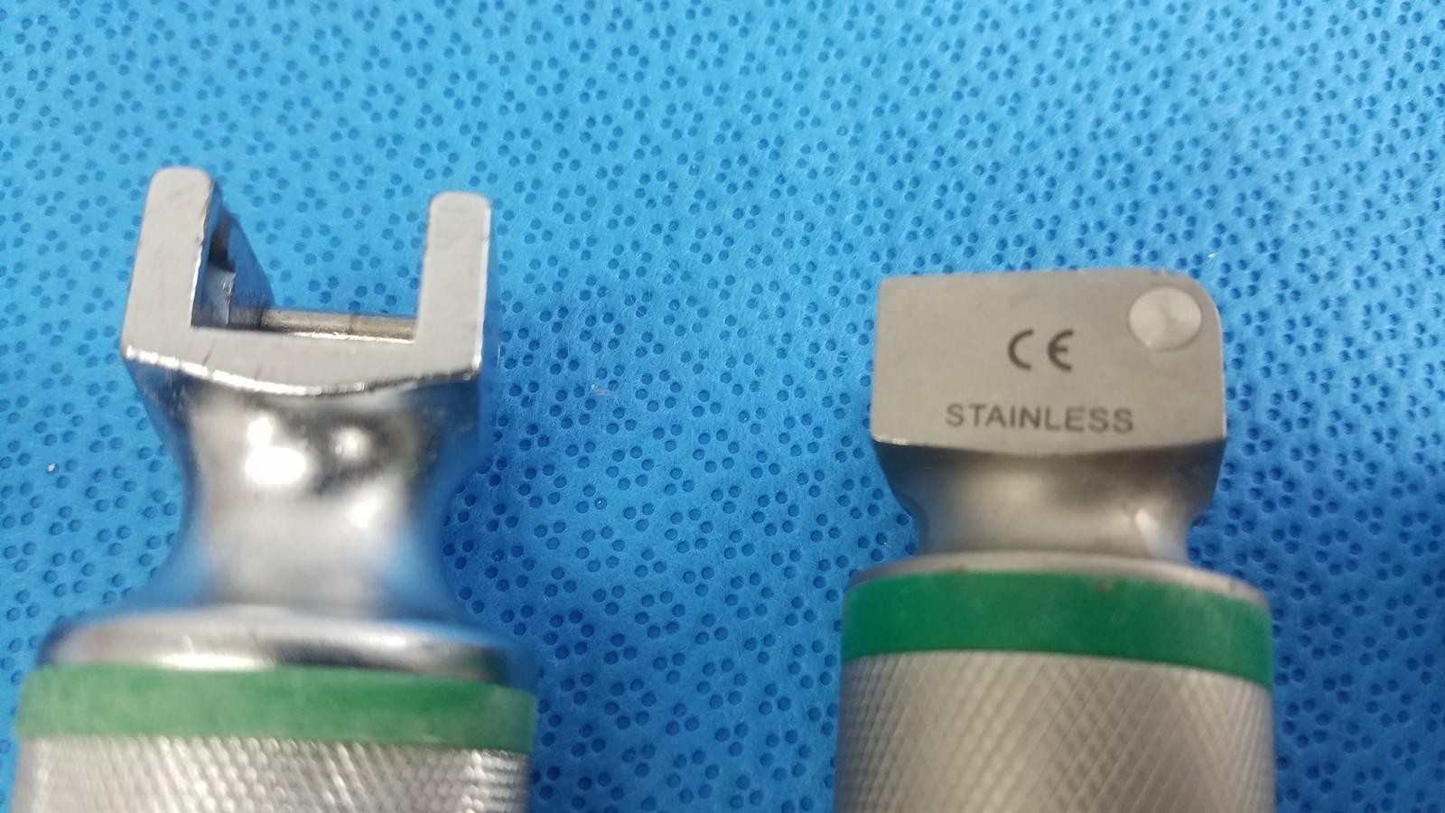 SunMed & Welch Allyn Fiber Optic Laryngoscope Handles – Lot of 5