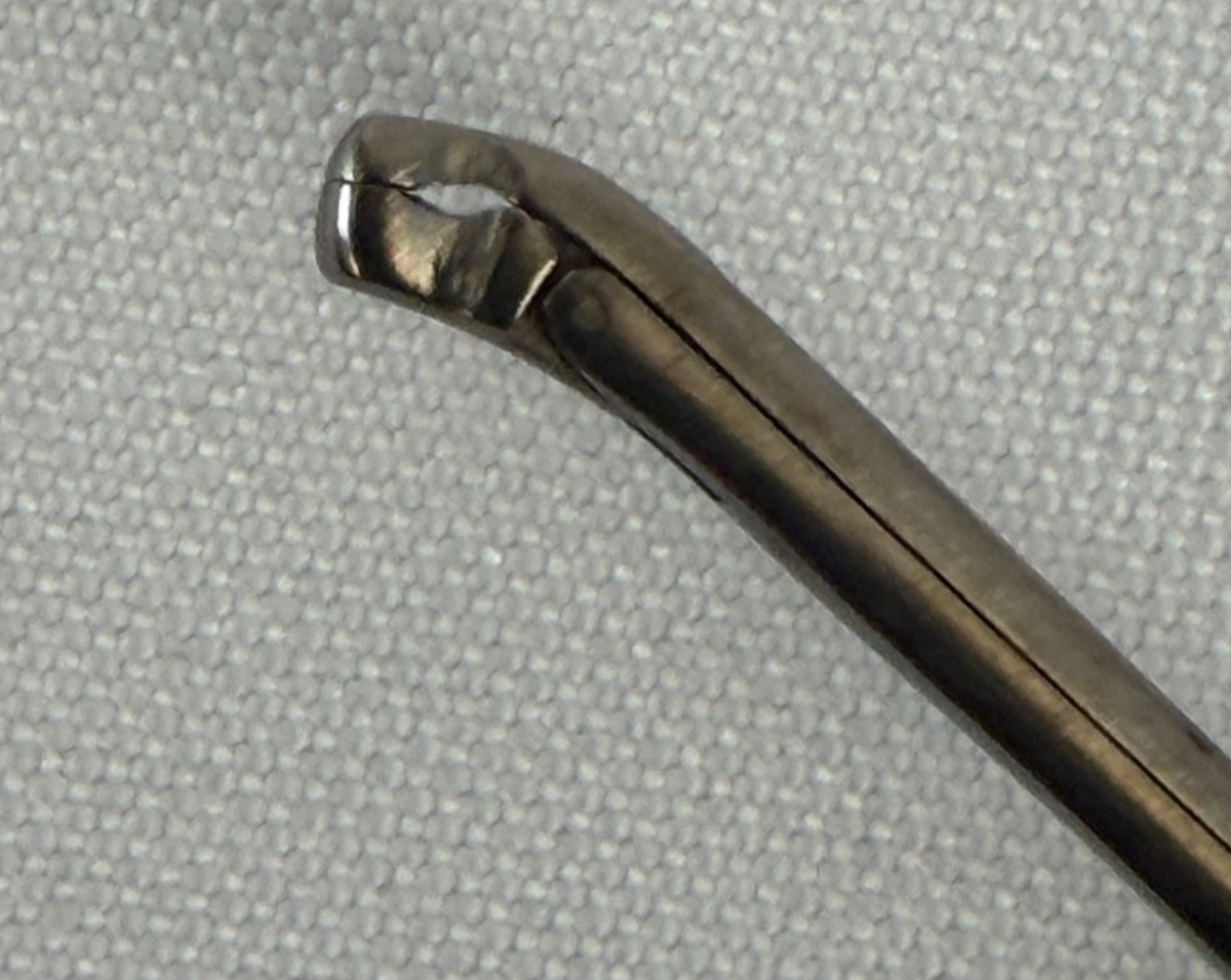 Millennium Surgical 13-505114 Jackson Laryngeal Biopsy Cup Forcep 2mm Upbite ENT
