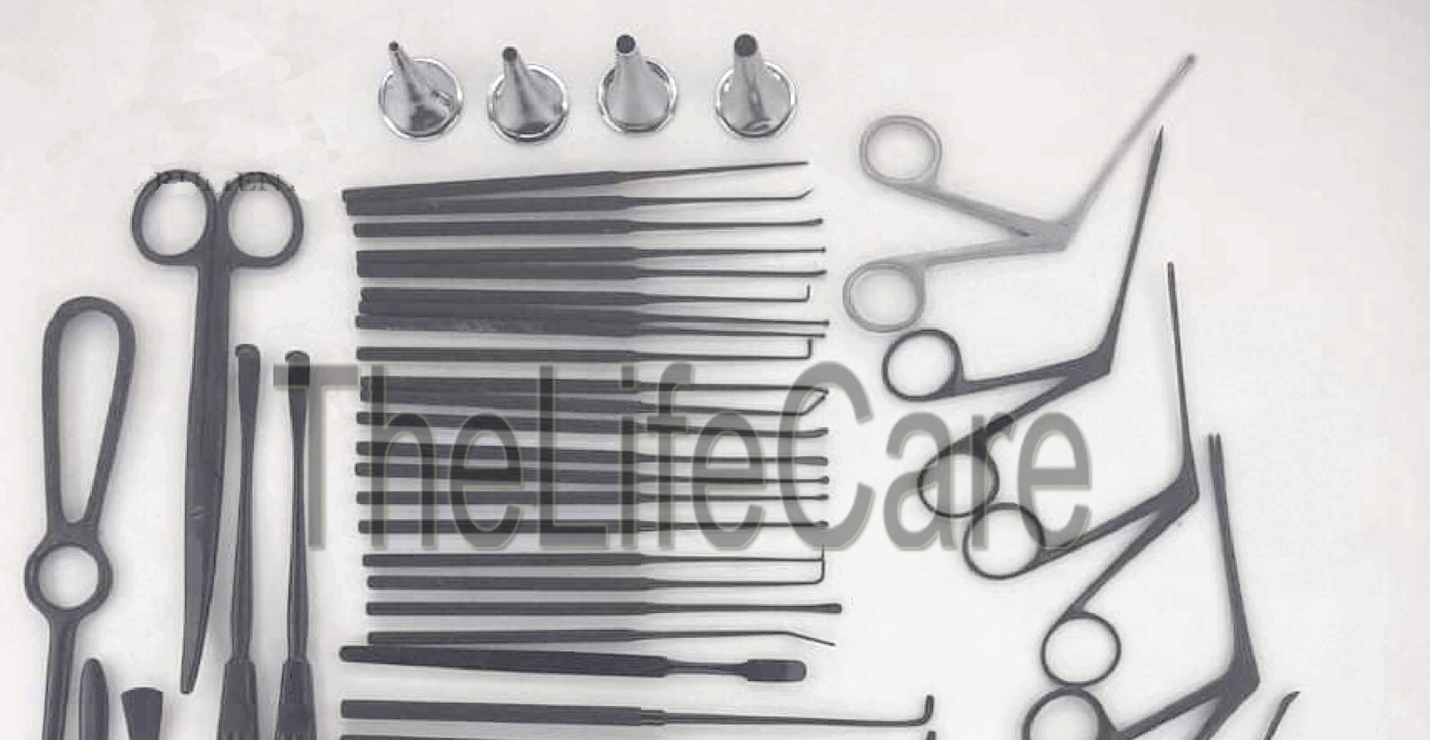 TYMPANOPLASTY INSTRUMENT SET, MICRO EAR SURGERY KIT ENT INSTRUMENT Tools Black