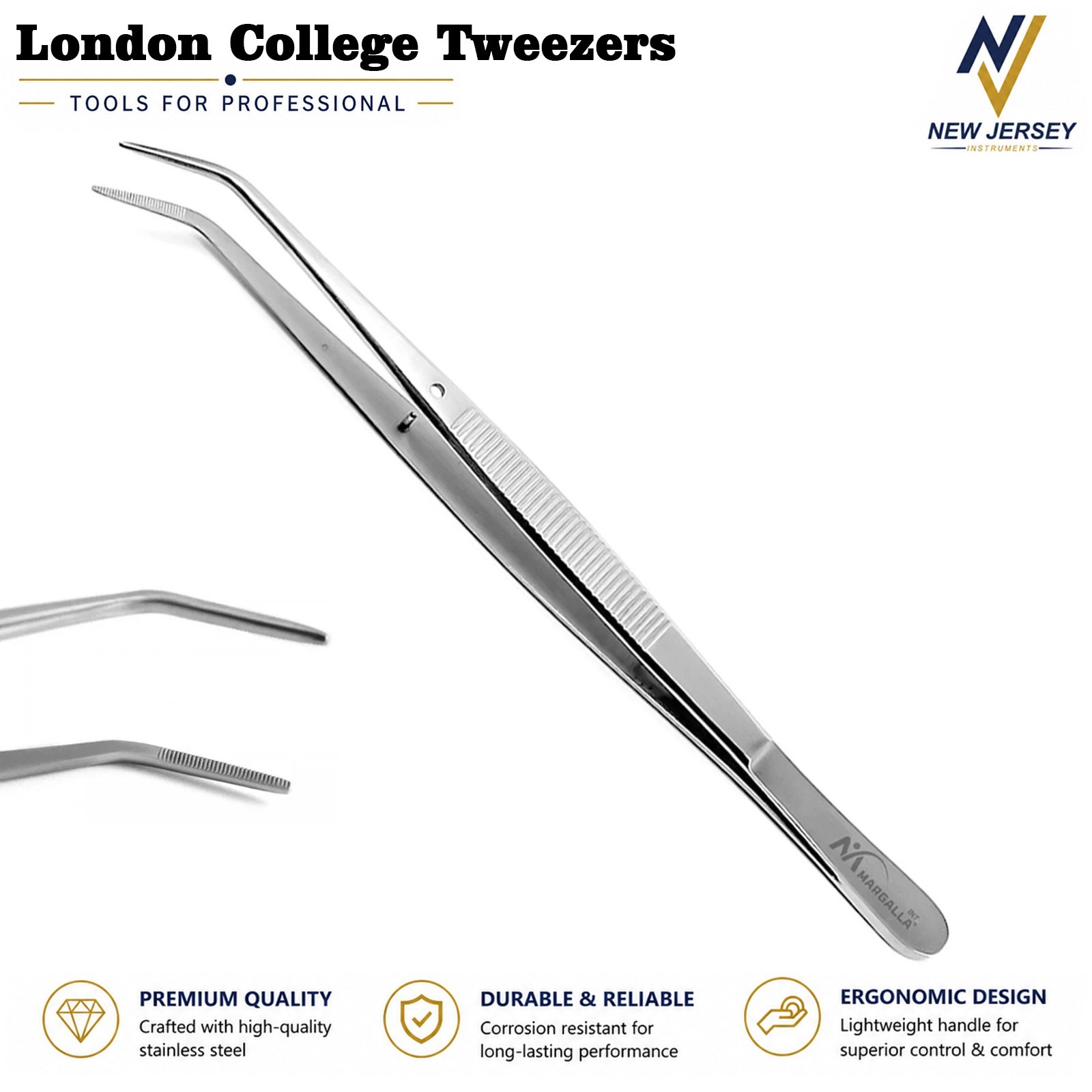 Dental Micro Surgery Instrument Surgical Tweezer Dissection Scissor Forceps Tray