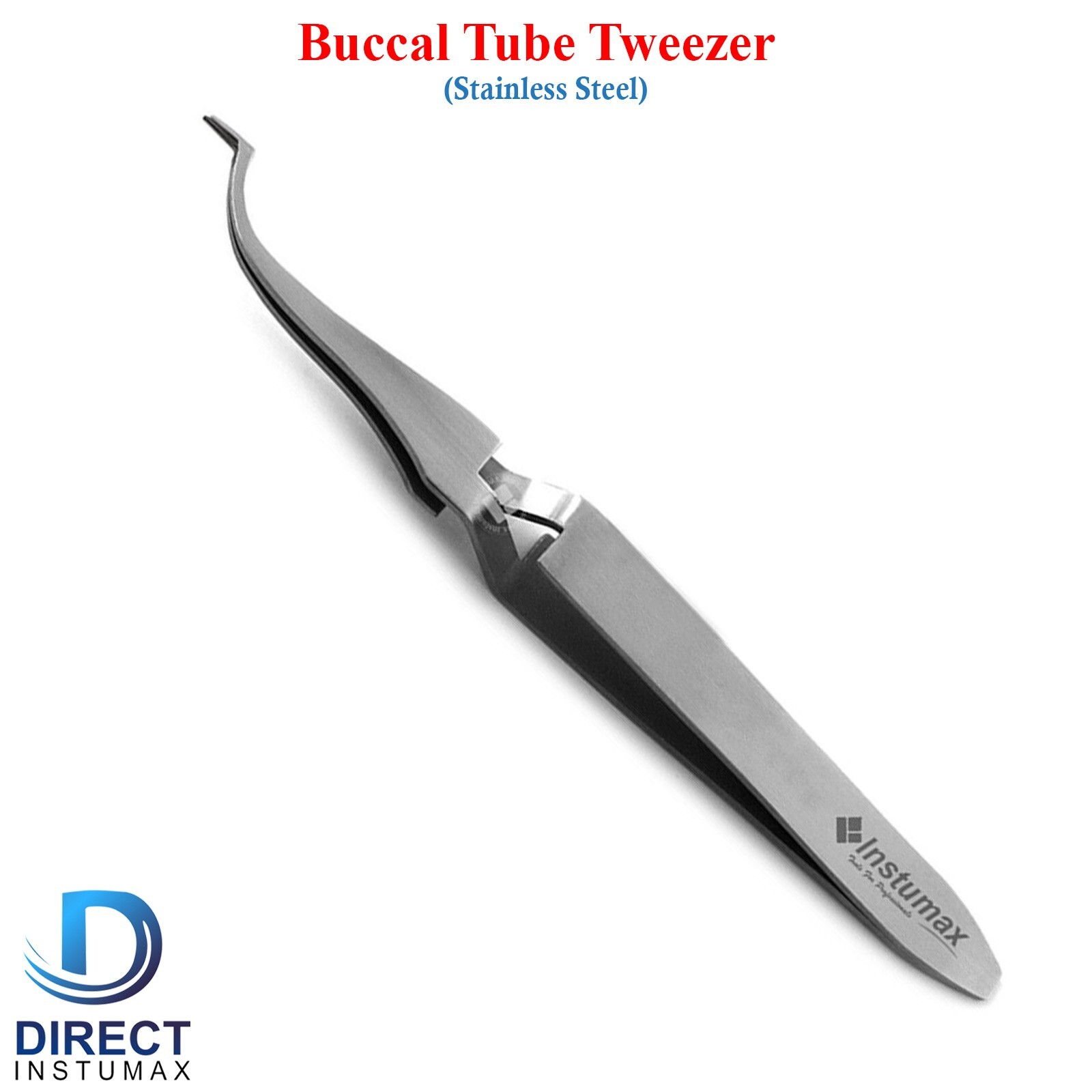 Dental Orthodontic Buccal Tube Tweezers Surgical Dental Instruments German Grade
