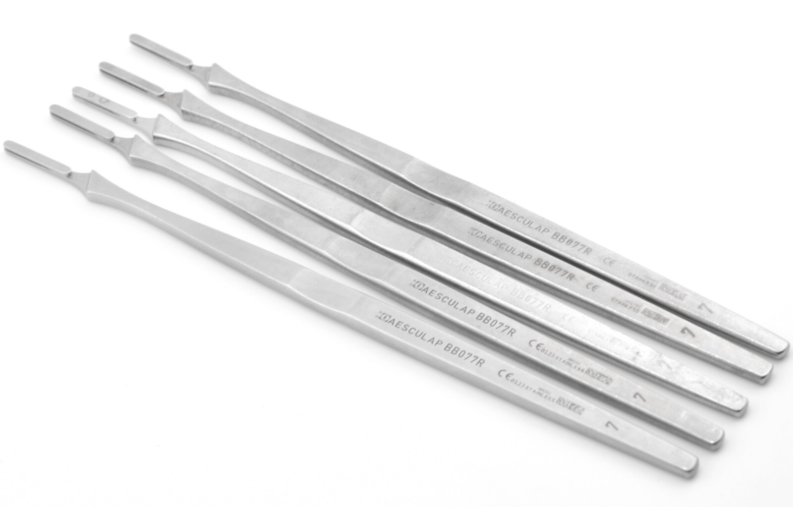 Aesculap BB077R Knife Scalpel Handle #7 Matte Finish 6.25″ 160mm