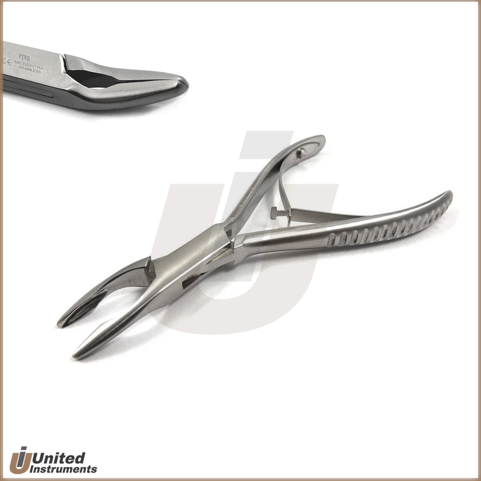 Dental Implant Bone Crusher Mill Grinder Palti Spoon Graft Bone Rongeur Plier