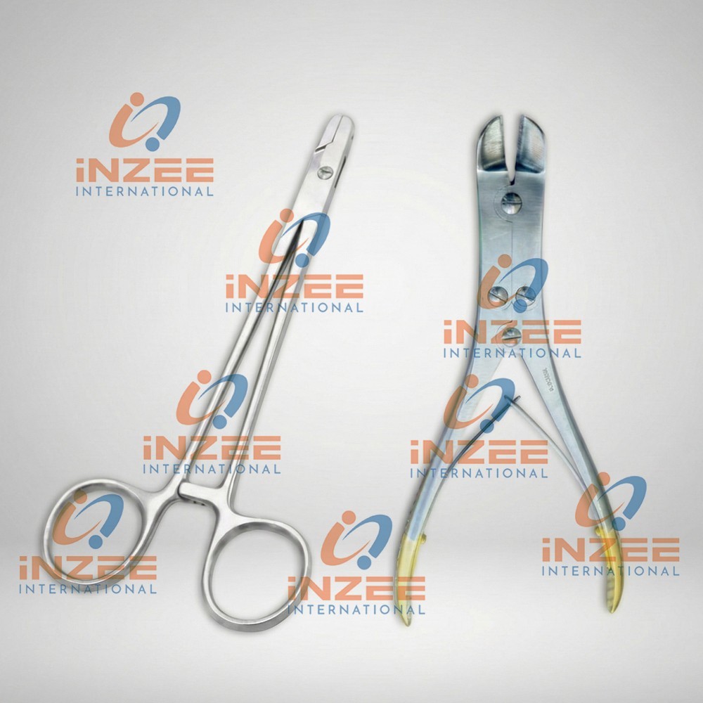 TC Pin Wire Cutter & Cerclage Wire Twister Veterinary Orthopedic Surgical 2 PCs
