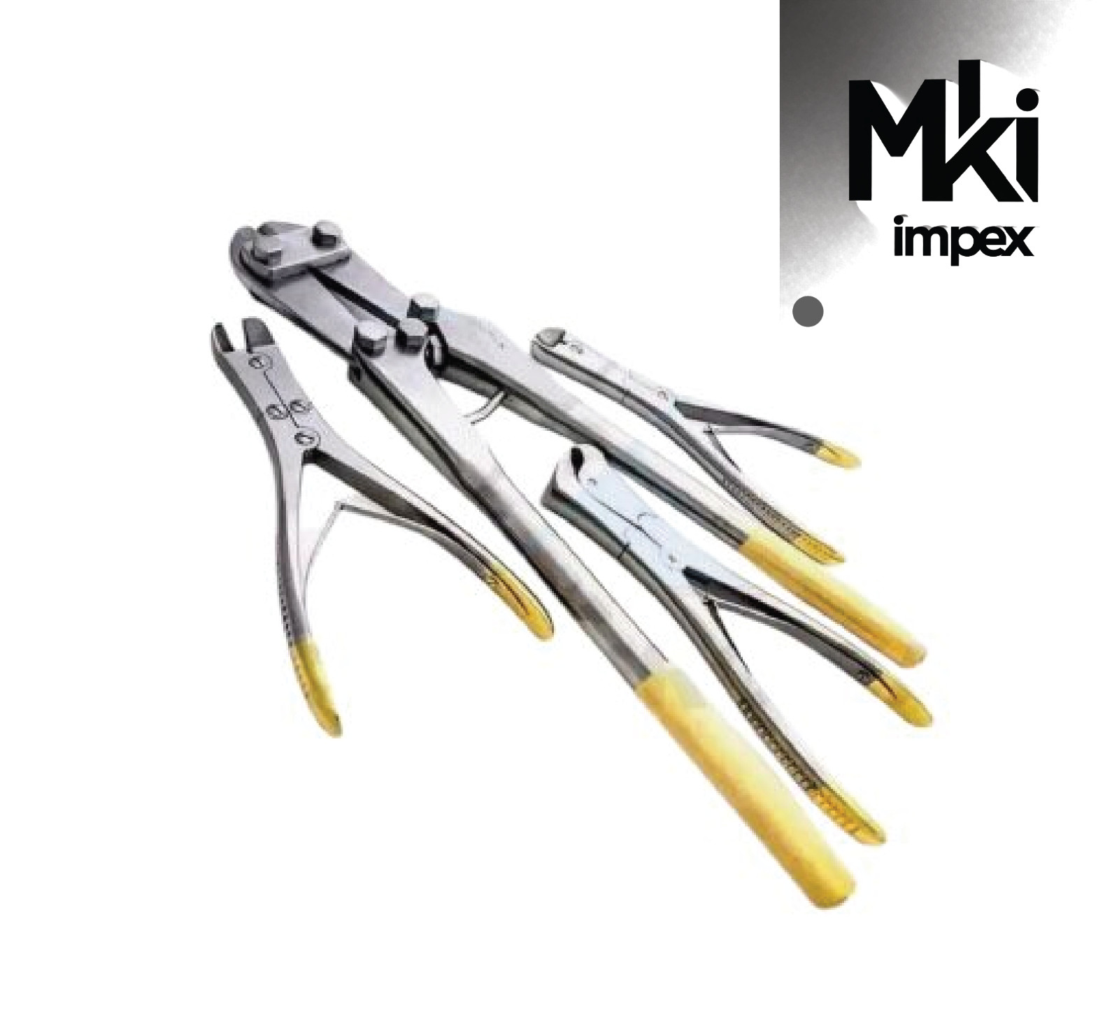 TC Pin Wire Cutter Set of 4 Pcs Orthopedic Surgical High Quality Instruments