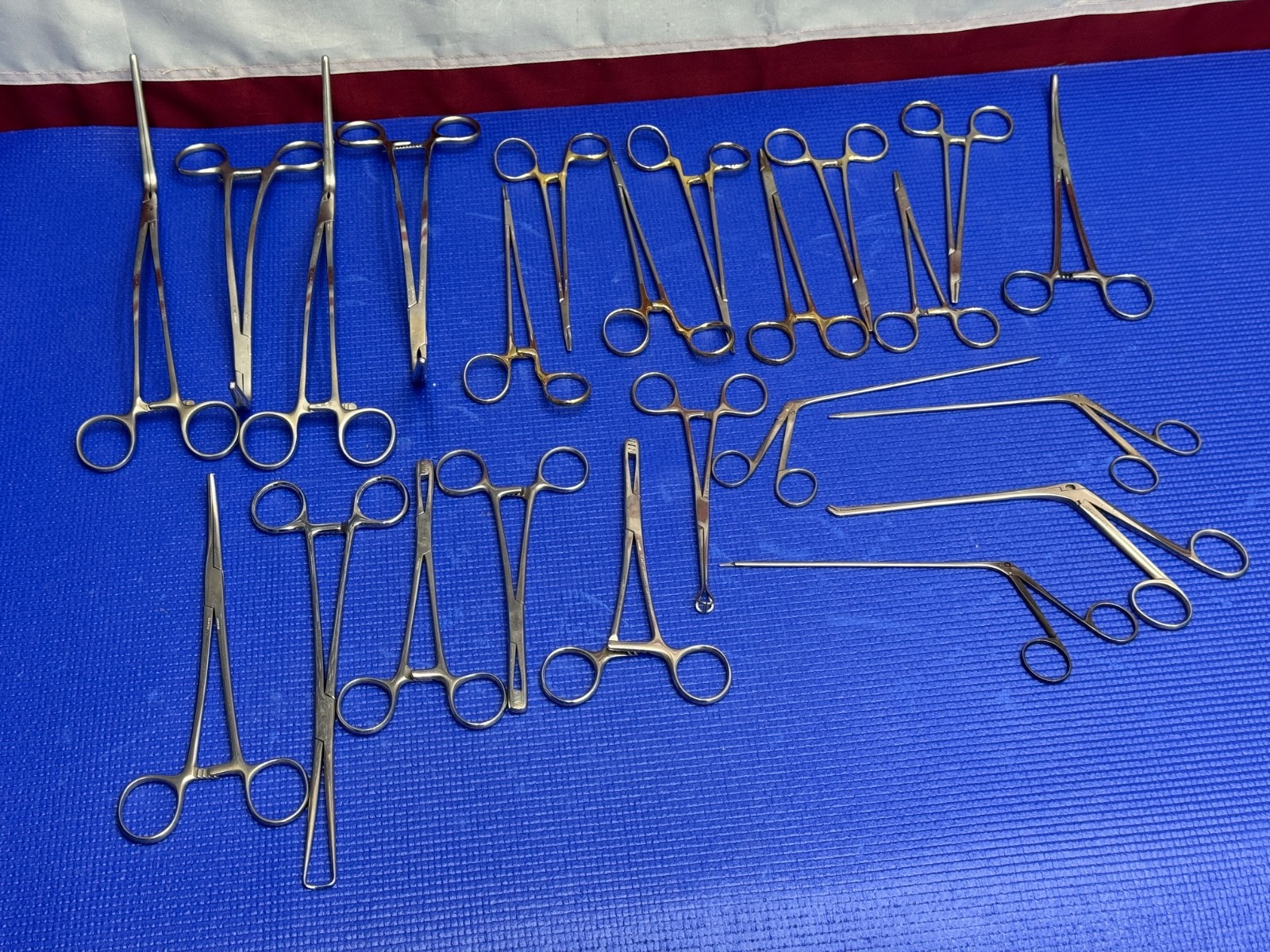 Bulk Lot of 23 Codman Retired Clamp Forceps Surgical Instruments