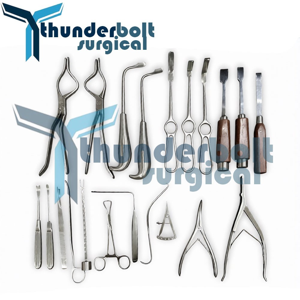 Maxillofacial Instruments Complete Kit Face & Jaw Surgery Plastic Surgery