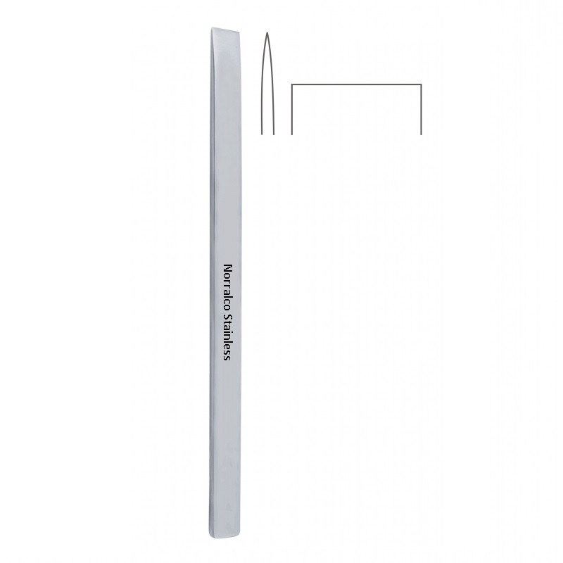 Set of 6 Lambotte Osteotomes, 6.1/2″, Straight Tips, 19 mm Wide