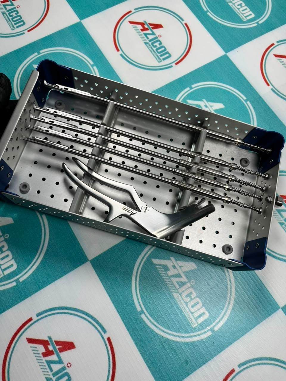Interlaminar Kerrison Rotating Rongeur Set Spine Surgery Orthopedic Instruments