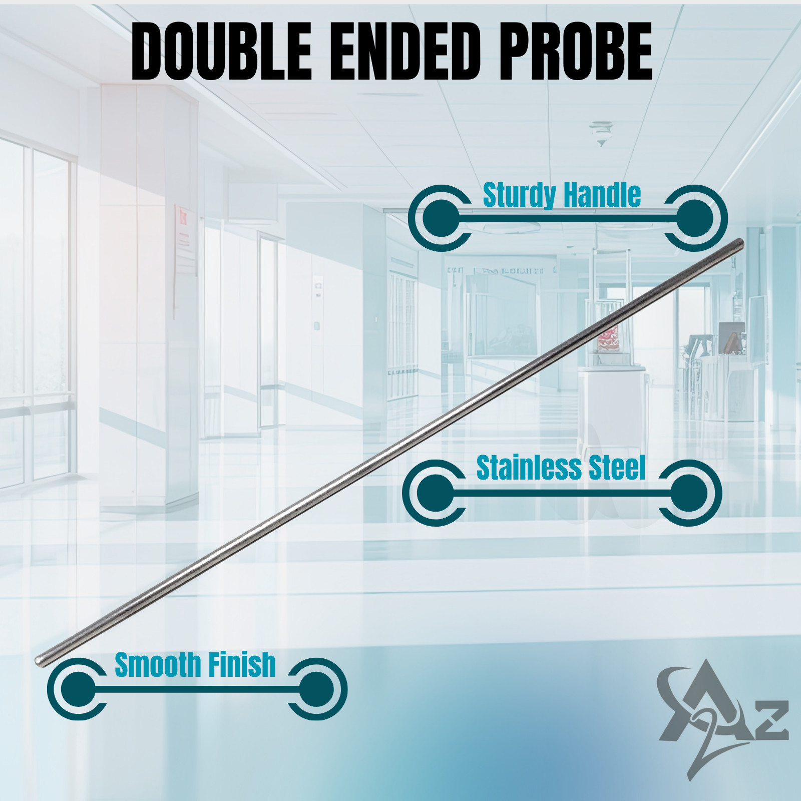 Set of 5 Pcs Double Ended Dissecting Probes