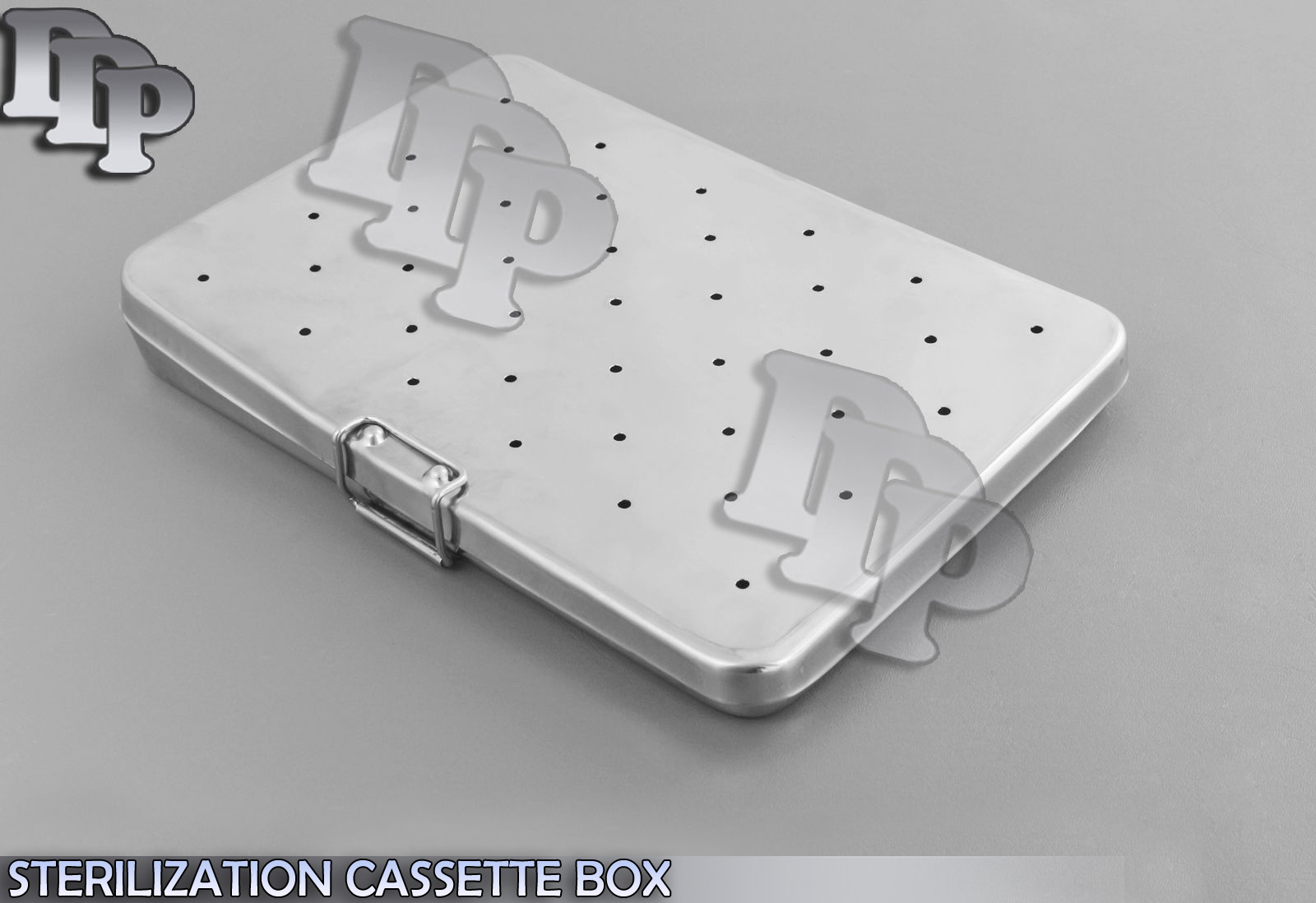 STERILIZATION CASSETTE BOX 6″ X 10″ WITH SILICONE PAD FOR SURGICAL INSTRUMENTS