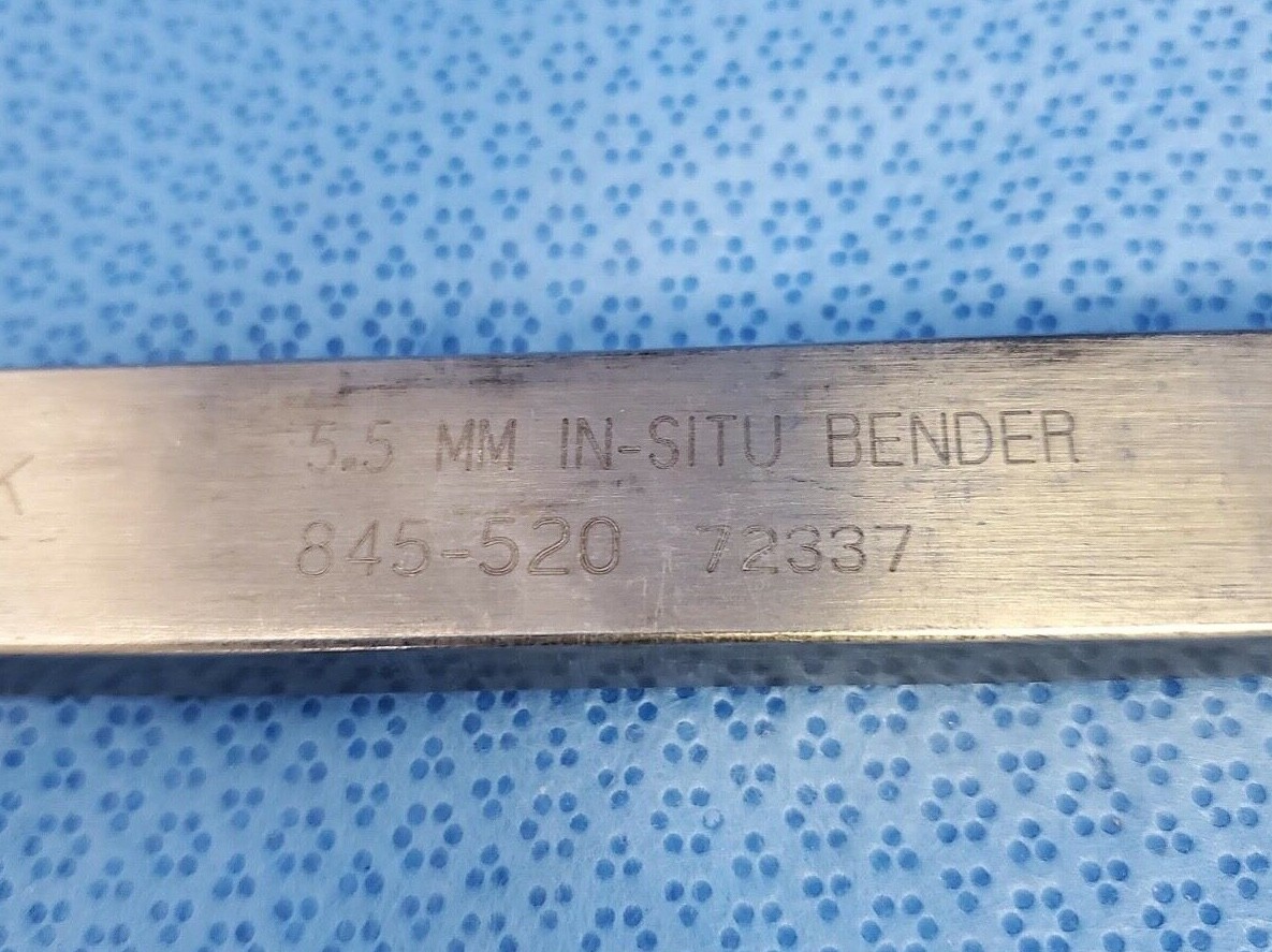 Medtronic Plate Bender 845-520 5.5mm Orthopedic Spine In-Situ Bender Neurology