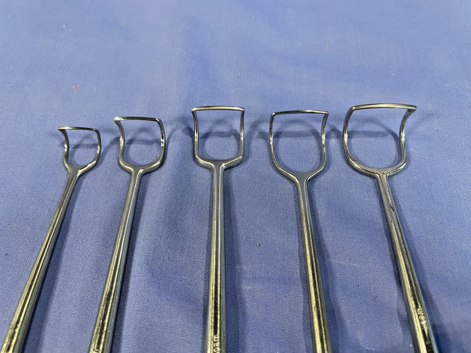 LOT OF 5 Weck OCH-OR-81 Stainless Steel Surgical Instruments Sizes 0, 1,2,3,4