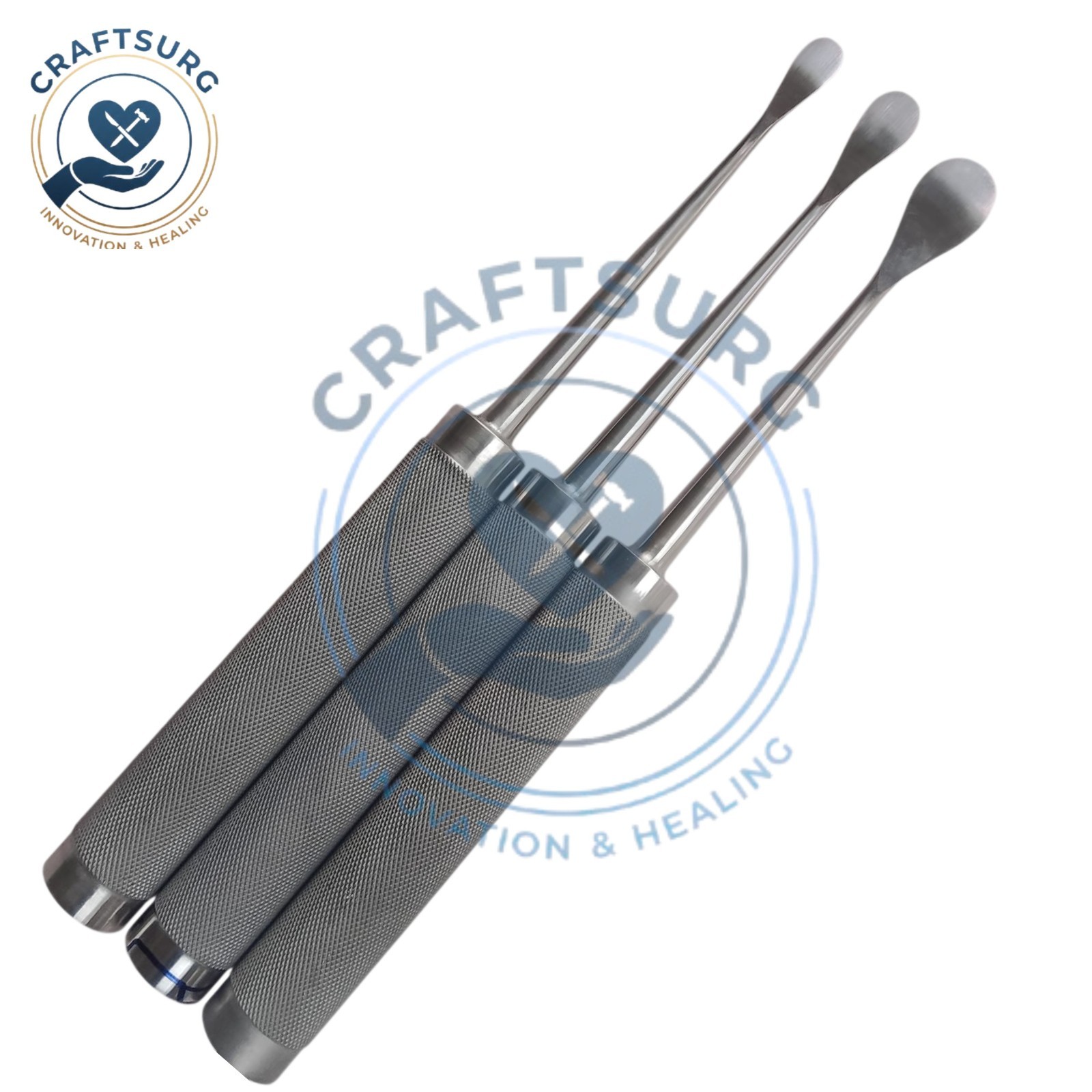 Cobb Spinal Elevators Curved Set Of 3 Orthopedic Surgery Surgical Instruments