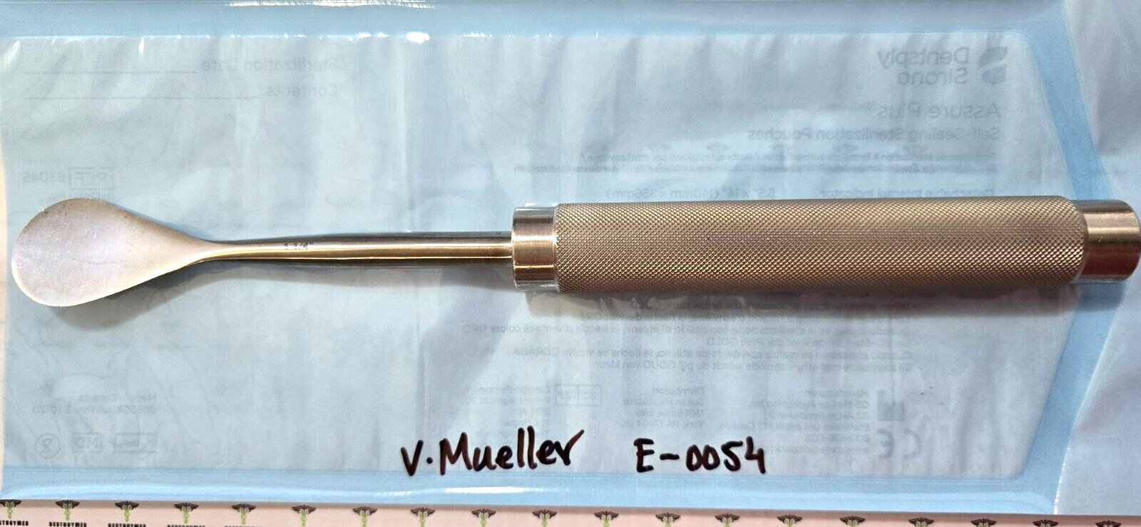 V.Mueller Surgical Orthopedic Cobb Spinal Elevator 1 1/4″ Tip