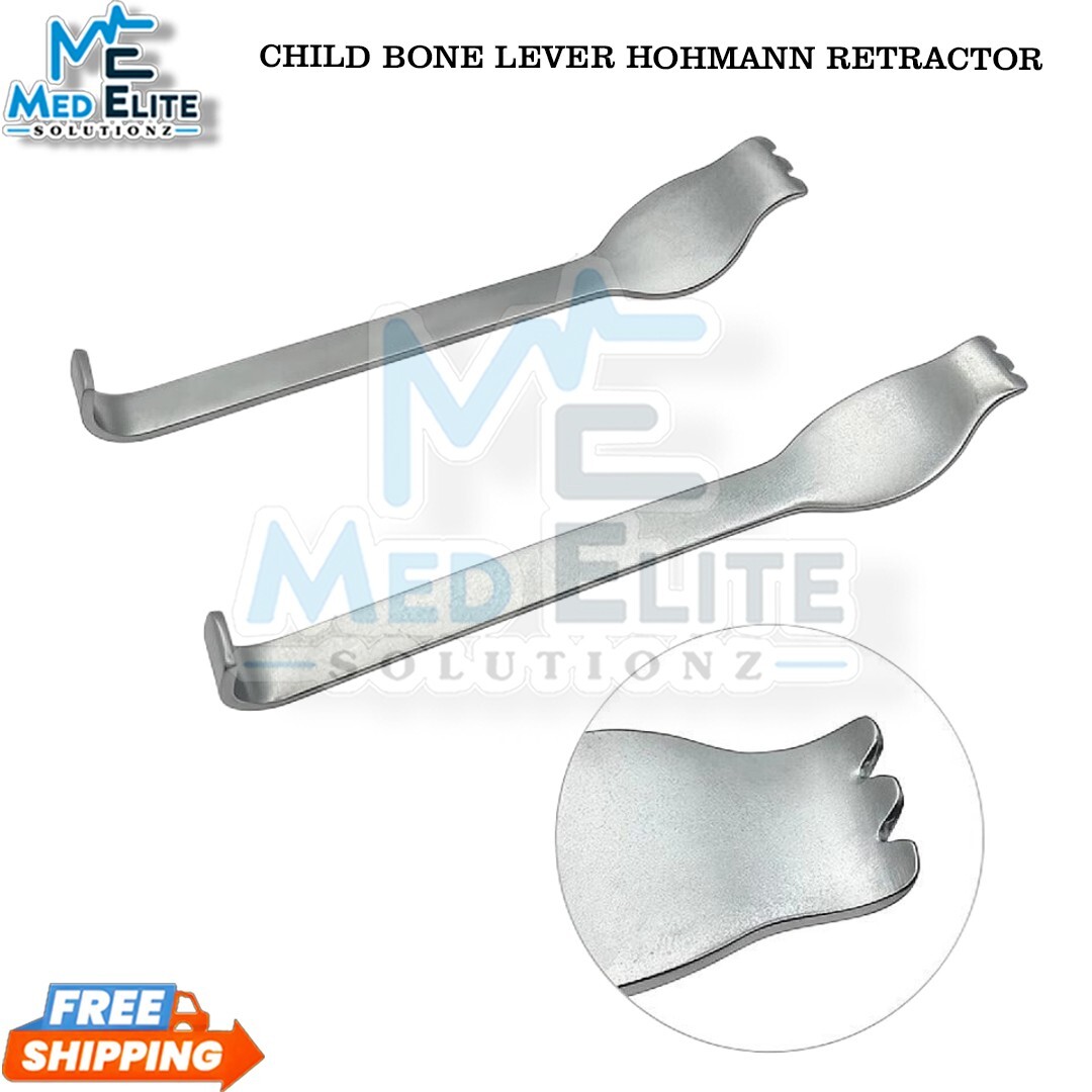 Child Bone Lever Hohmann Retractor 160mm Orthopedic Surgical Instruments